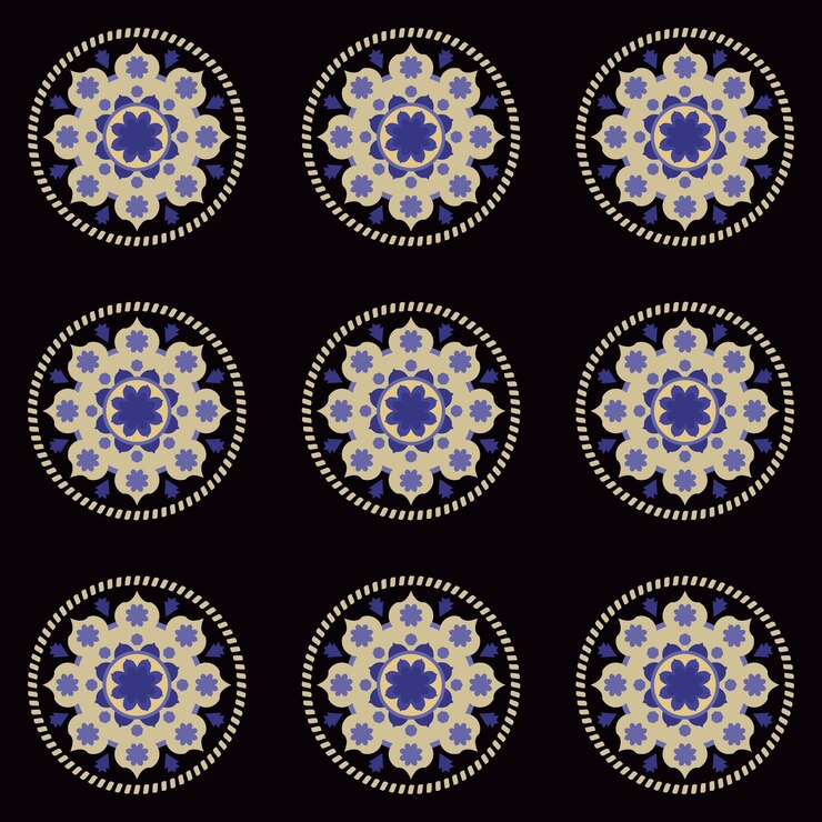 mandala patrón 5