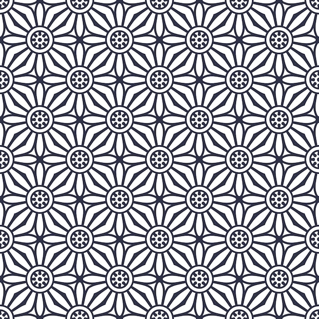 Mandala Patrón de adorno redondo. Elementos decorativos vintage