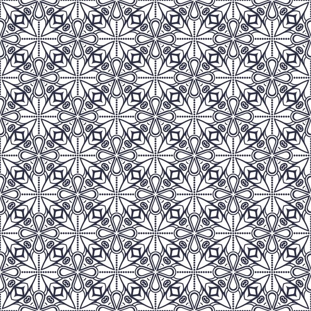 Mandala Patrón de adorno redondo. Elementos decorativos vintage
