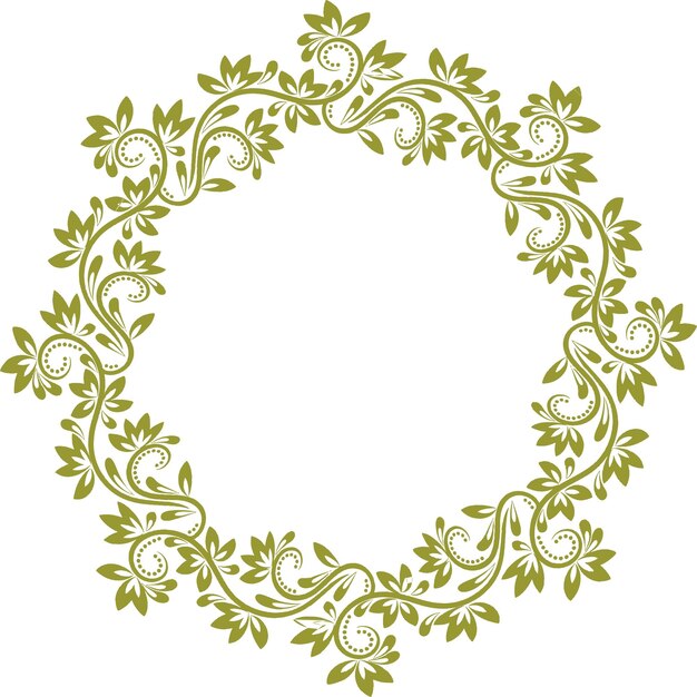 Vector mandala patrón de flores