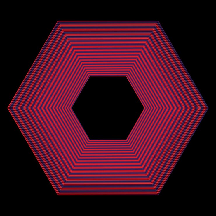 el mandala del polígono