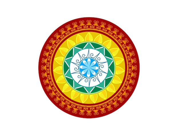 Mandala roja