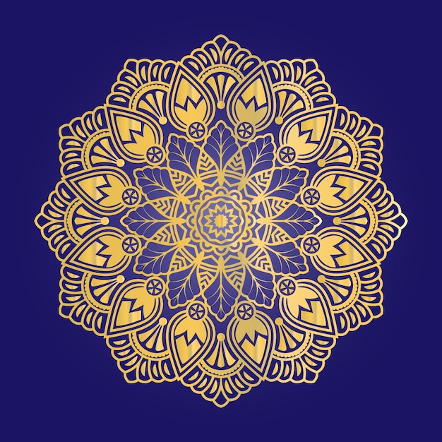 mandala Símbolo de lujo Diseño islámico color Vector libre Premium 32