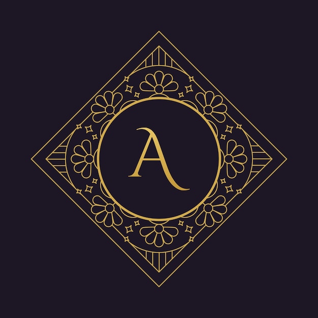 Mandala-vector logo / icono de la ilustración