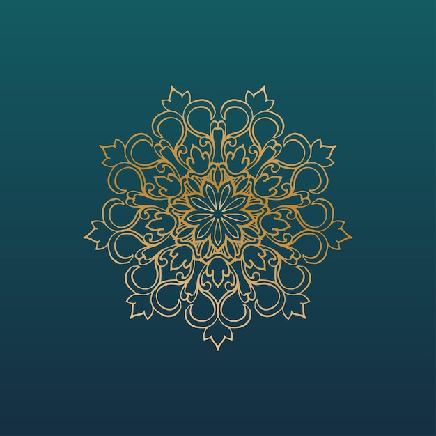 Mandala vector de lujo