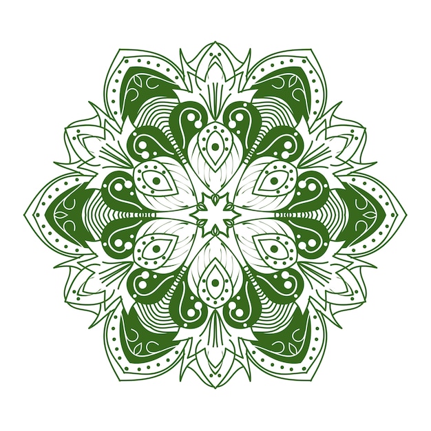 Mandala verde