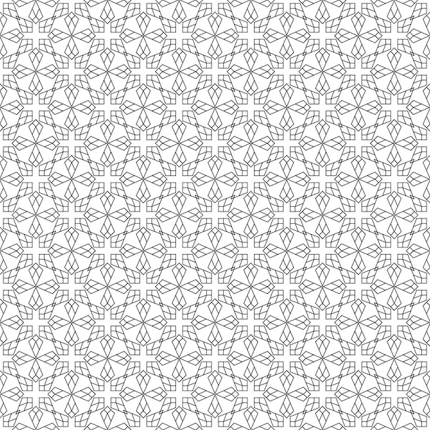 Mandala Vintage patrón diseño gráfico Seamless geométrico ornamental vector patrón vector en ilustración