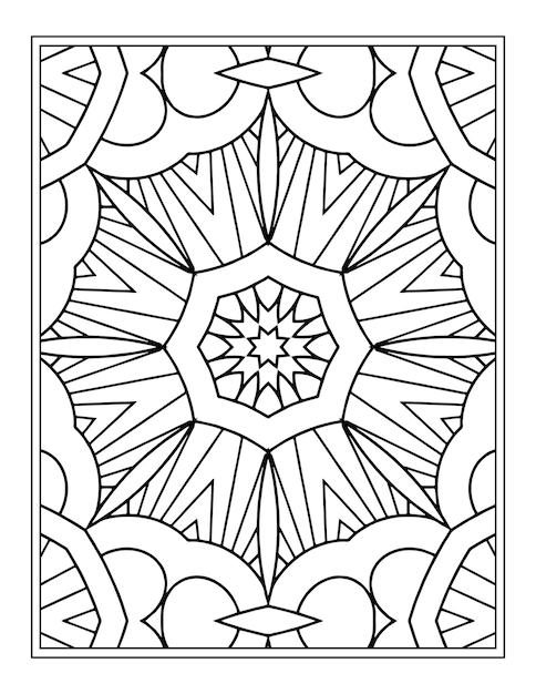 Mandalas para colorear para Kdp