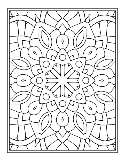 Mandalas para colorear para Kdp
