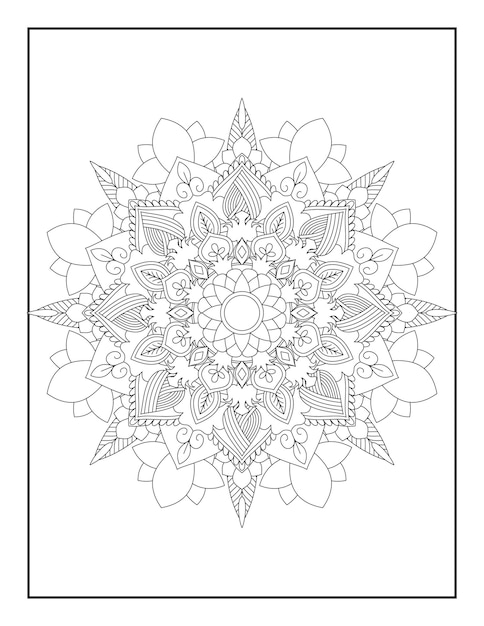 Mandalas para colorear Mandalas para colorear Mandalas para colorear Mandalas para colorear Libro para colorear para niños