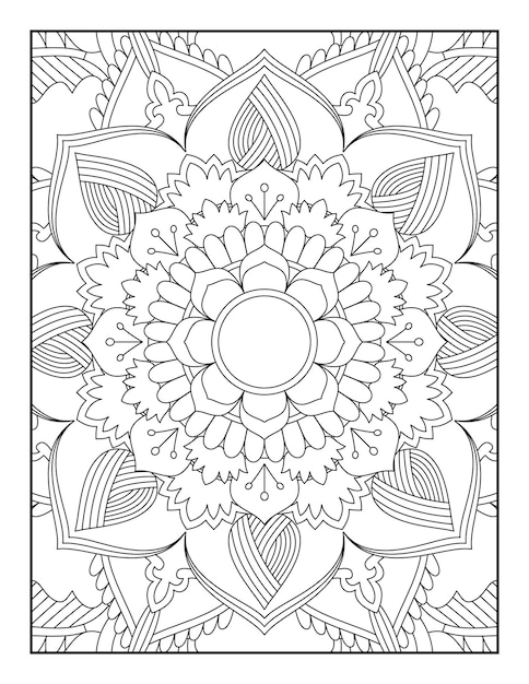Mandalas para colorear Mandalas para colorear Mandalas para colorear Mandalas para colorear Libro para colorear para niños