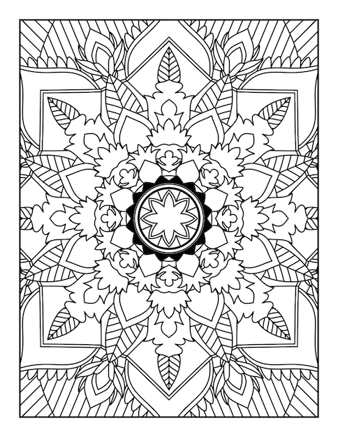 Mandalas para colorear Mandalas para colorear Mandalas para colorear Mandalas para colorear Libro para colorear para niños