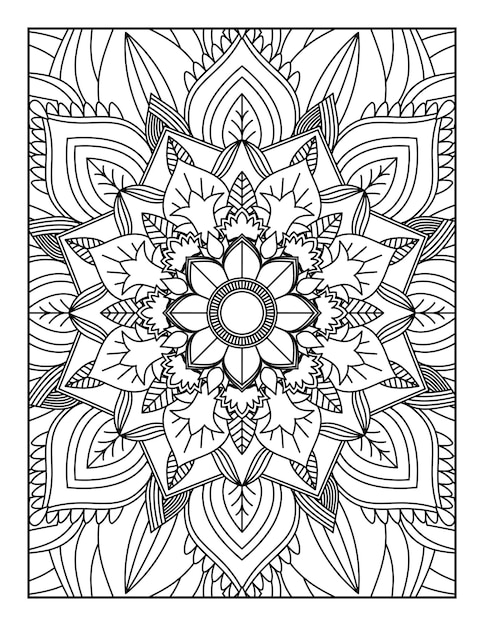 Mandalas para colorear Mandalas para colorear Mandalas para colorear Mandalas para colorear Libro para colorear para niños