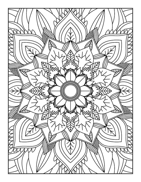 Mandalas para colorear Mandalas para colorear Mandalas para colorear Mandalas para colorear Libro para colorear para niños