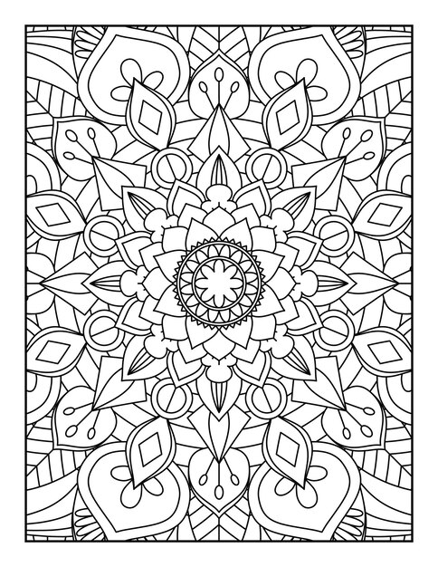 Mandalas para colorear Mandalas para colorear Mandalas para colorear Mandalas para colorear Libro para colorear para niños