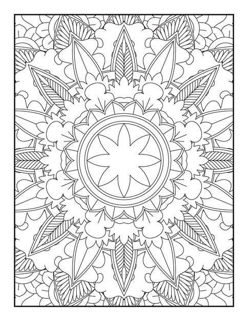 Mandalas para colorear Mandalas para colorear Mandalas para colorear Mandalas para colorear Libro para colorear para niños