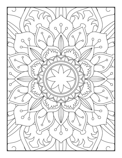 Mandalas para colorear Mandalas para colorear Mandalas para colorear Mandalas para colorear Libro para colorear para niños