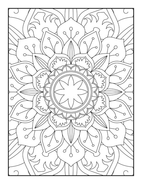 Mandalas para colorear Mandalas para colorear Mandalas para colorear Mandalas para colorear Libro para colorear para niños