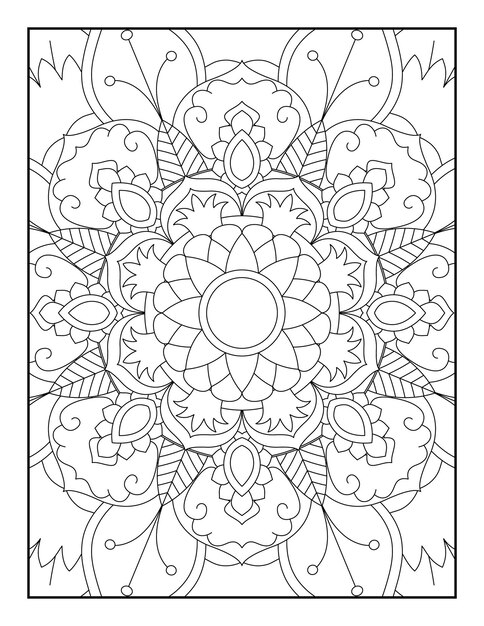 Mandalas para colorear Mandalas para colorear Mandalas para colorear Mandalas para colorear Libro para colorear para niños