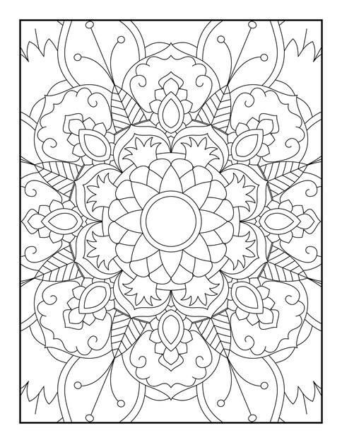 Mandalas para colorear Mandalas para colorear Mandalas para colorear Mandalas para colorear Libro para colorear para niños