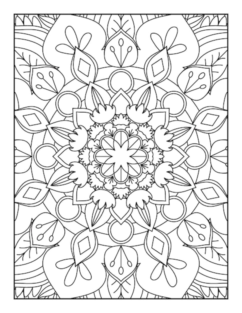 Mandalas para colorear Mandalas para colorear Mandalas para colorear Mandalas para colorear Libro para colorear para niños