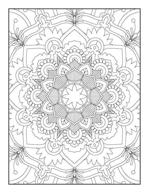 Mandalas para colorear Mandalas para colorear Mandalas para colorear Mandalas para colorear Libro para colorear para niños