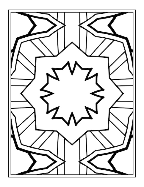 Vector mandalas para colorear