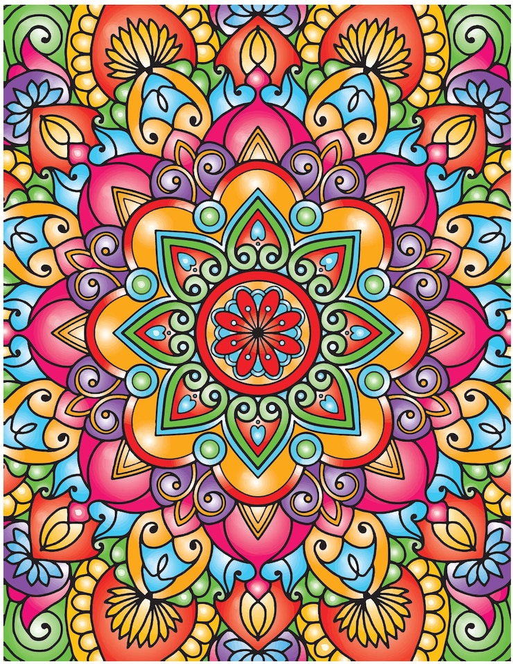 Vector mandalas dibujadas a mano para colorear para adultos. página para colorear de mandala floral dibujada a mano.