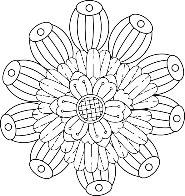 Mandalas de flores