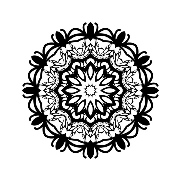 Mandalas ornamentales geométricas Diseño de mandala floral vectorial