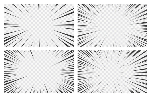 Manga fondos transparentes anime acción cómica