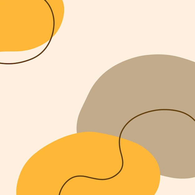 Mano dibujar fondo de forma abstracta