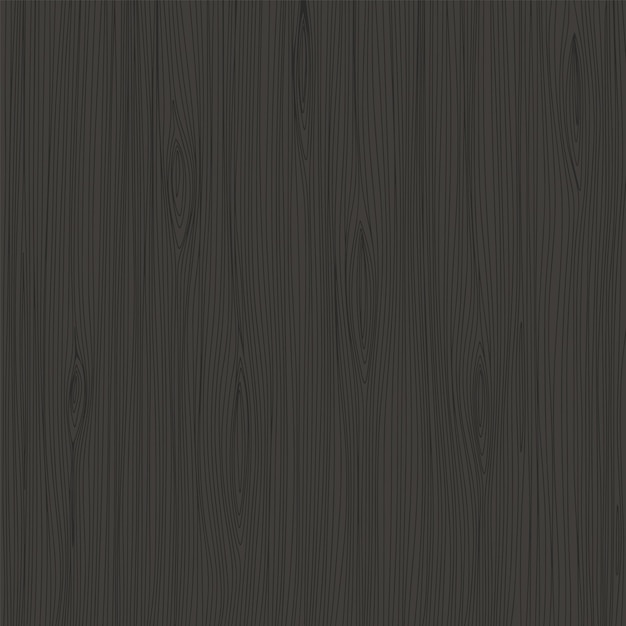 Mano de madera dibujar fondo cuadrado. textura de madera oscura. ilustración vectorial