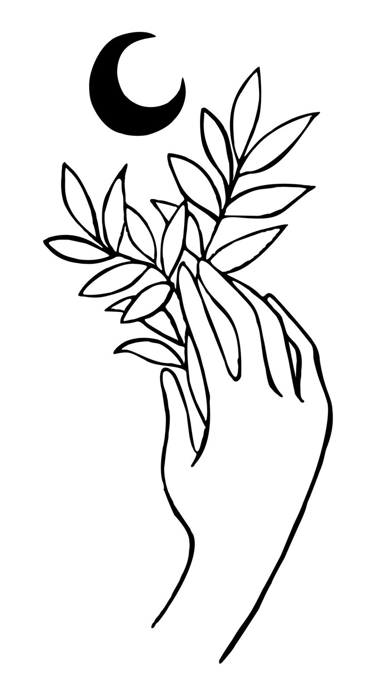 Vector mano de mujer sosteniendo una rosa blanca. diseño de tarjeta de felicitación de san valentín de estilo retro. dibujo estilizado de grabado de color vintage. ilustración vectorial