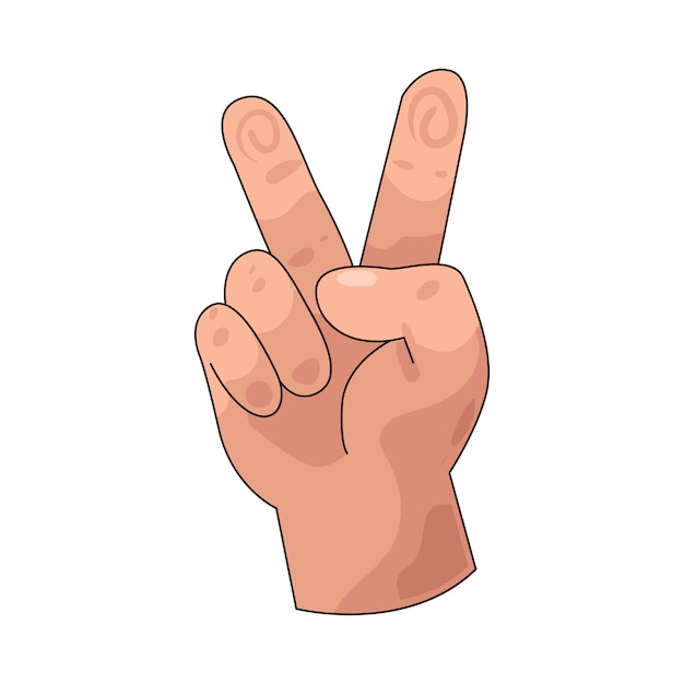 La mano de la paz