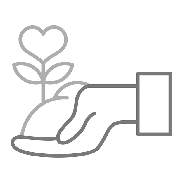 una mano que tiene un corazón en ella