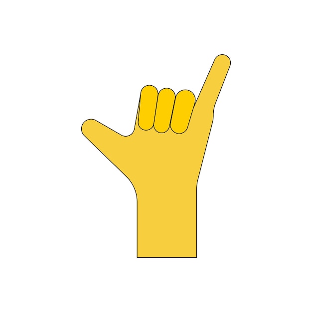 La mano señala un lugar para pasar el rato.