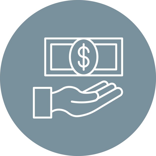 una mano sostiene un billete de un dólar y un billette de un dólar