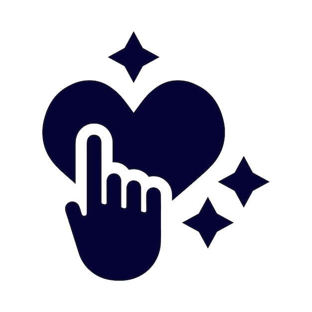 manos juntas amistoso gesto mano corazón donación caridad voluntario ayuda icono