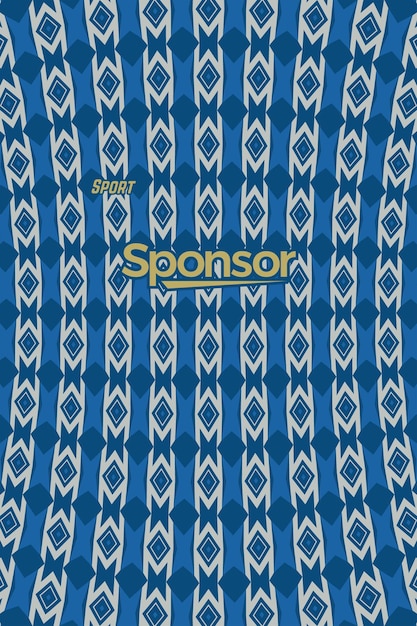 una manta azul y blanca con un diseño azul y blanco en ella