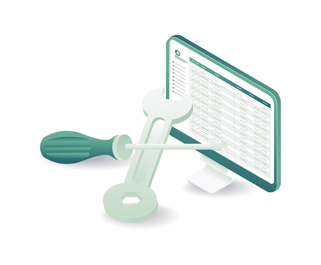 Mantenimiento y reparación de datos informáticos