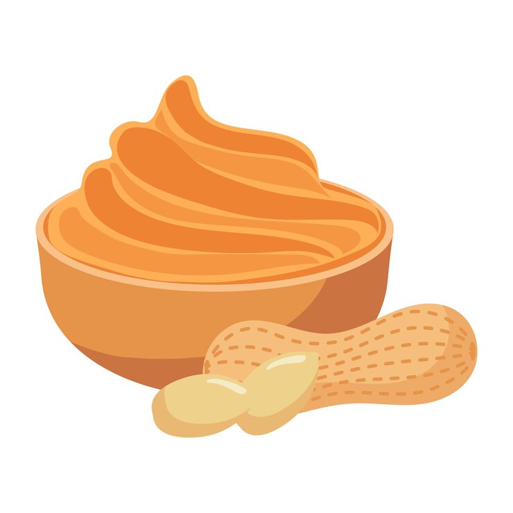 Vector mantequilla de maní
