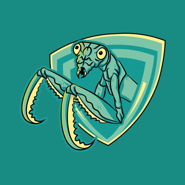Vector mantis es la mascota de los deportes