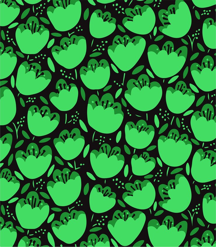 manzana verde sobre un fondo negro