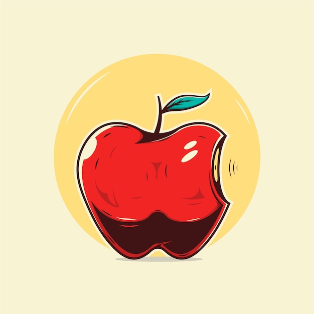 Vector manzana