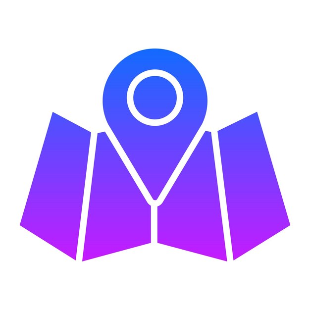 un mapa con un alfiler que dice alfiler en él