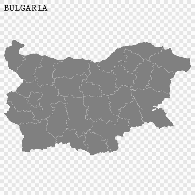 Mapa de alta calidad con fronteras