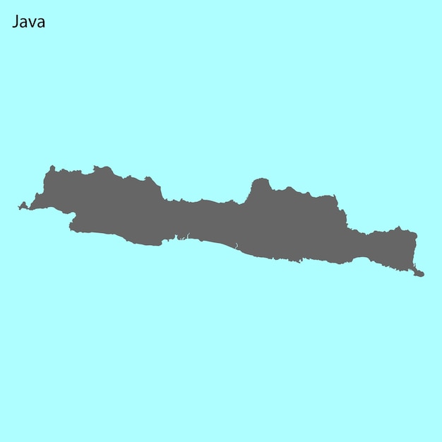 Mapa de alta calidad de la isla.