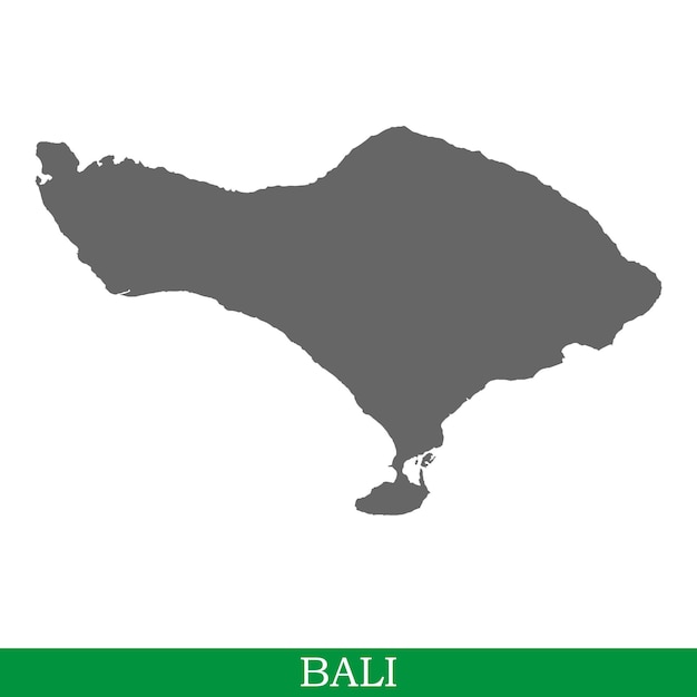 Mapa de alta calidad de la isla.