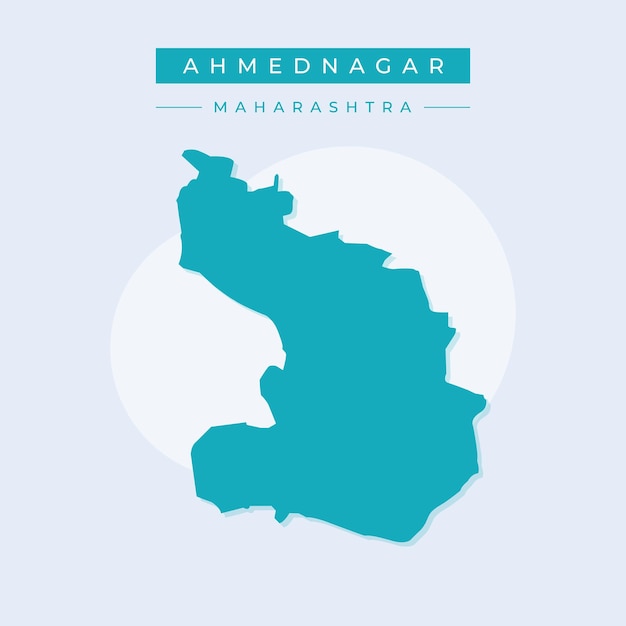 Mapa de la ciudad de Ahmednagar mapa vector ilustración vector de la ciudad de Ahmednagar Mapa India ciudad